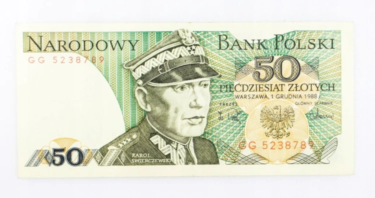 50 ZŁOTYCH 1988 ROK s. GG st. 1-