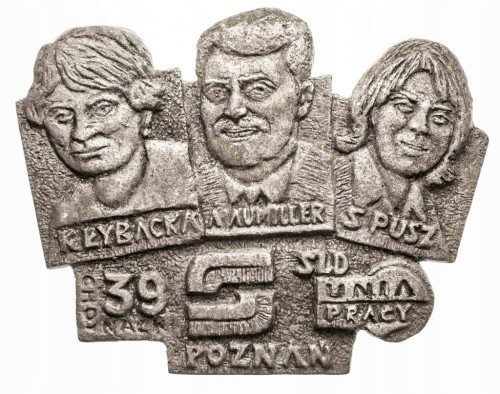 MEDAL CHOJNACKI UNIA PRACY POZNAŃ