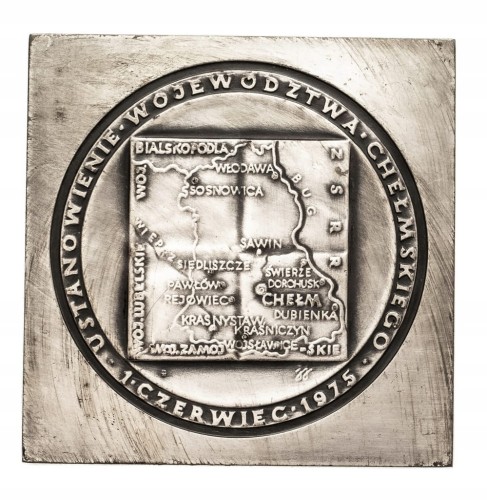 MEDAL USTANOWIENIE WOJEWÓDZTWA CHEŁMSKIEGO 1975