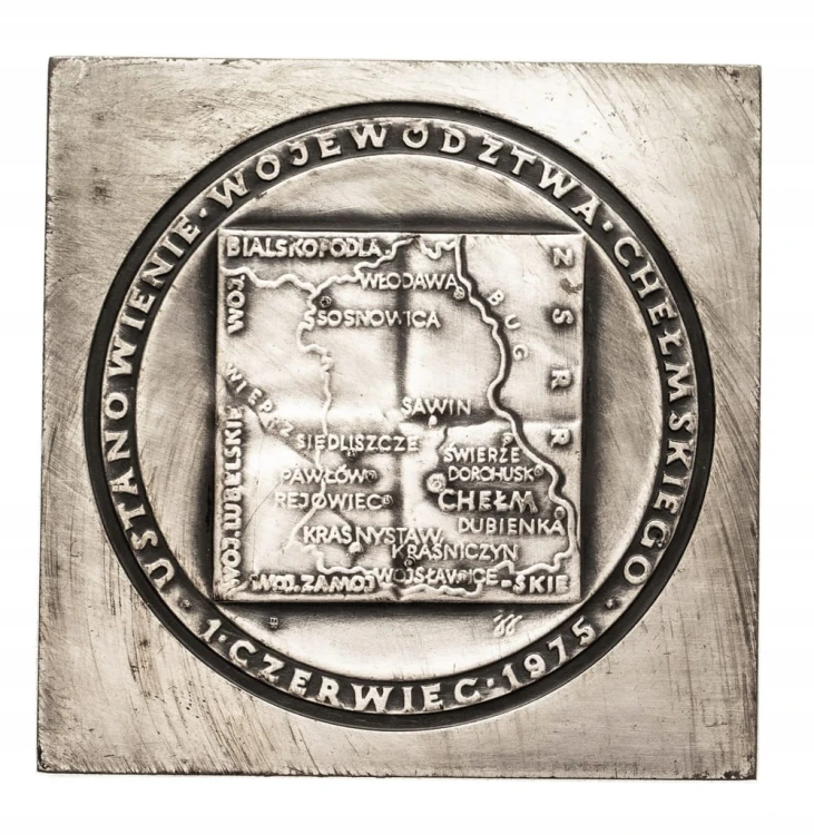 MEDAL USTANOWIENIE WOJEWÓDZTWA CHEŁMSKIEGO 1975