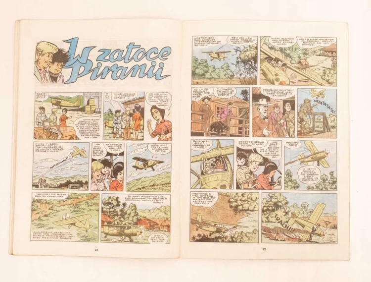 STARY KOMIKS TAJEMNICZY REJS 1988