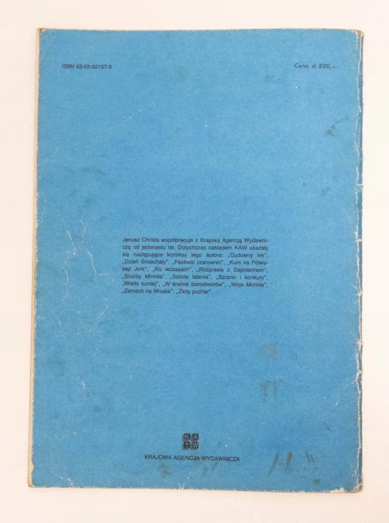 STARY KOMIKS TAJEMNICZY REJS 1988