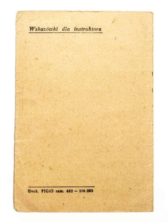 STARA KARTA ZDROWIA SPORTOWCA POZNAŃ 1952