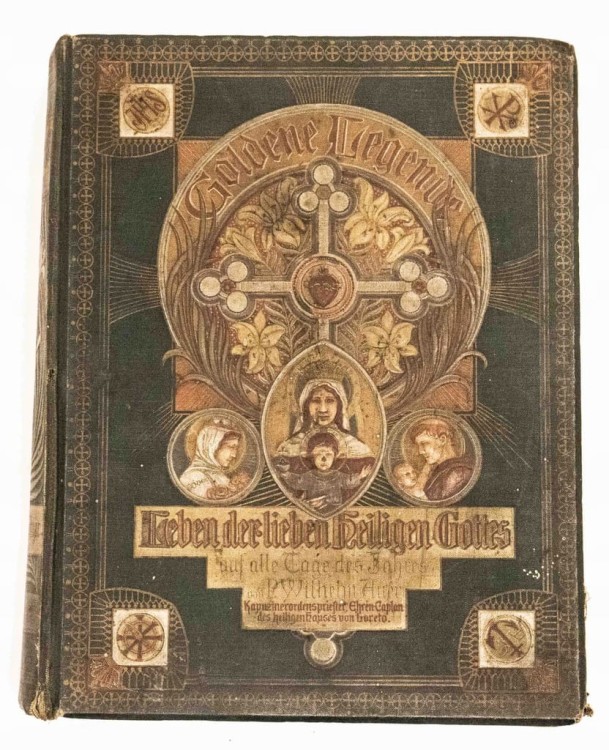 KSIĄŻKA NIEMIECKA GOLDENE LEGENDE 1902