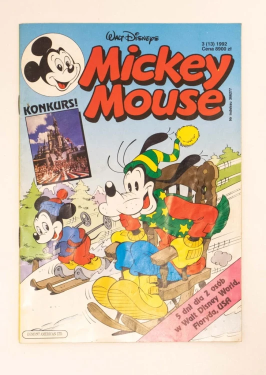 STARY KOMIKS MYSZKA MIKI NR 3 1992