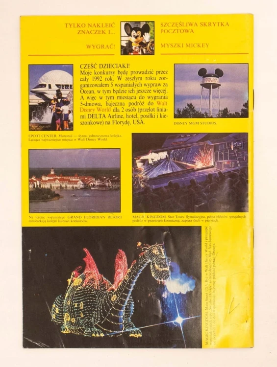STARY KOMIKS MYSZKA MIKI NR 3 1992