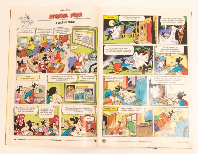 STARY KOMIKS KACZOR DONALD NR 16 - 17 2009