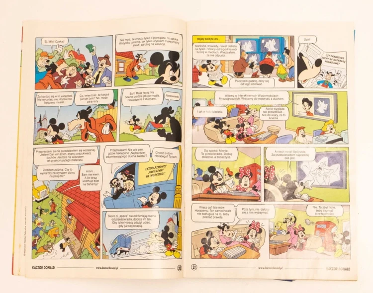 STARY KOMIKS KACZOR DONALD NR 16 - 17 2009
