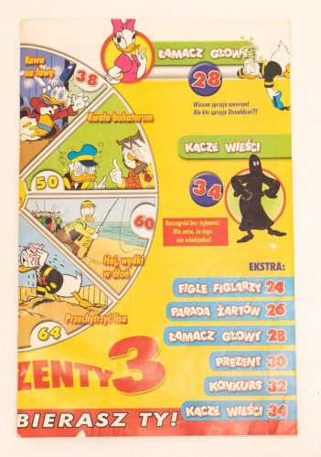 STARY KOMIKS KACZOR DONALD