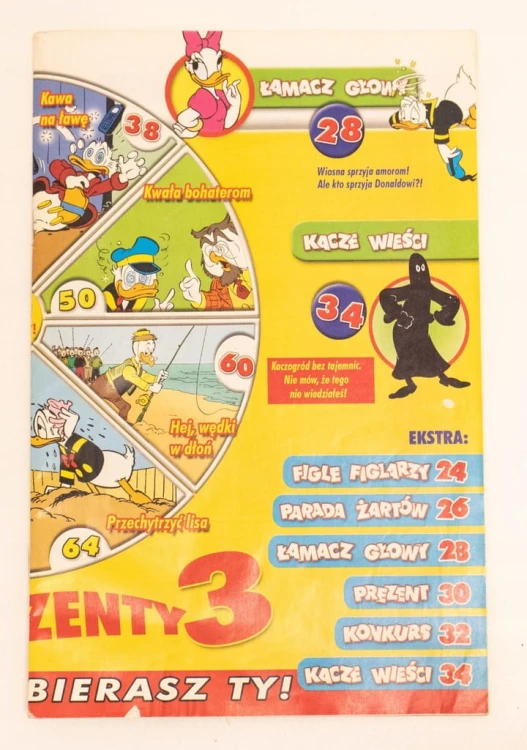STARY KOMIKS KACZOR DONALD