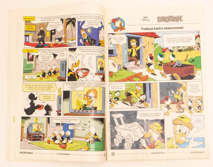 STARY KOMIKS KACZOR DONALD