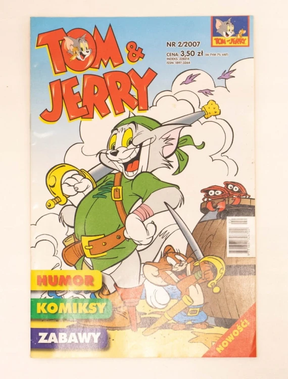 STARY KOMIKS TOM & JERRY NR 2 2007