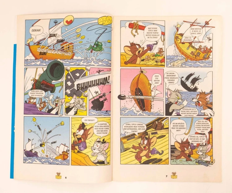 STARY KOMIKS TOM & JERRY NR 2 2007