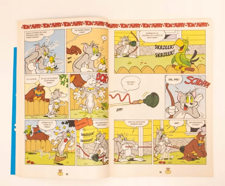 STARY KOMIKS TOM & JERRY NR 2 2007