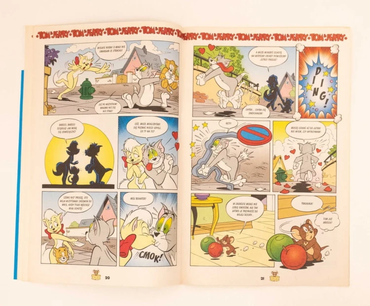 STARY KOMIKS TOM & JERRY NR 2 2007