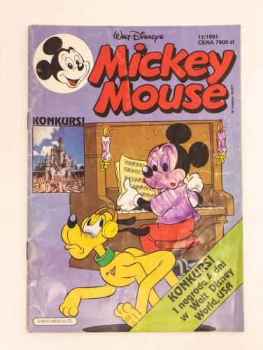 STARY KOMIKS MYSZKA MIKI NR 11 1991