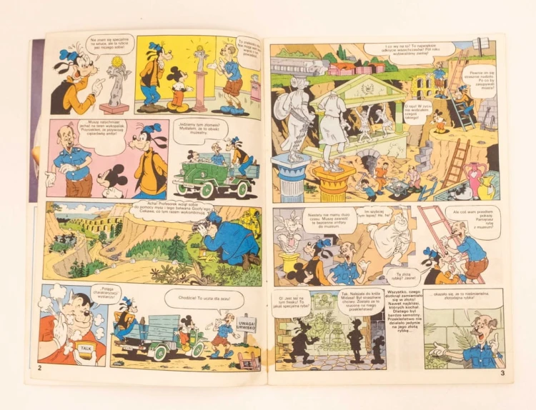 STARY KOMIKS MYSZKA MIKI NR 11 1991