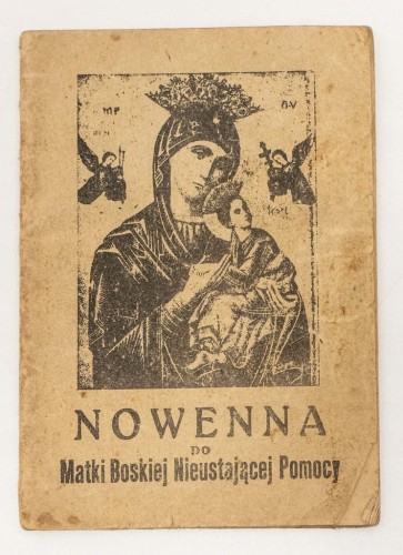 STARA KSIĄŻKA NOWENNA DO MATKI BOSKIEJ 1949