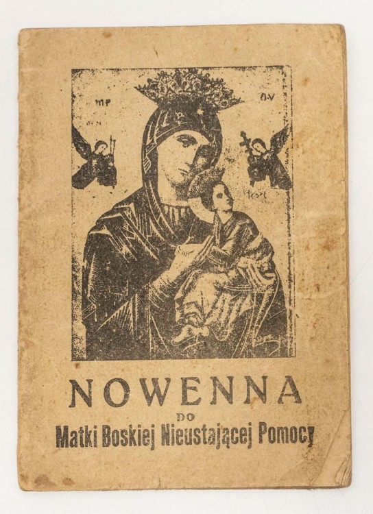 STARA KSIĄŻKA NOWENNA DO MATKI BOSKIEJ 1949