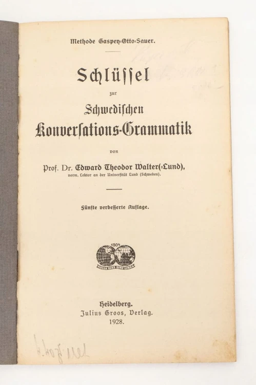 STARA KSIĄŻKA NIEMIECKA 1928