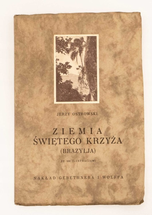 STARA KSIĄŻKA ZIEMIA ŚW. KRZYŻA (BRAZYLJA) 1929