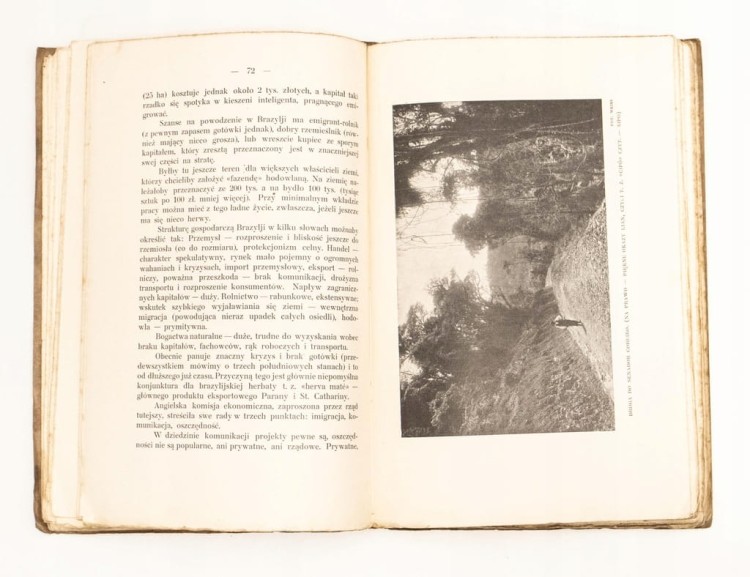 STARA KSIĄŻKA ZIEMIA ŚW. KRZYŻA (BRAZYLJA) 1929