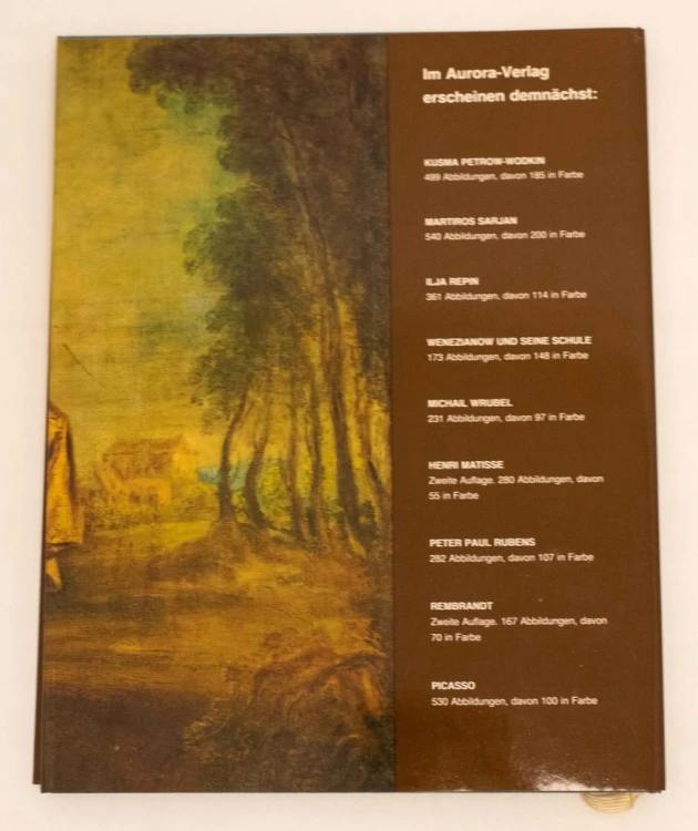 STARA KSIĄŻKA NIEMIECKA ANTOINE WATTEAU 1986