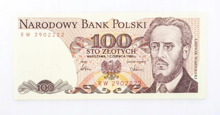 100 ZŁOTYCH 1986 ROK s. RW st. 1