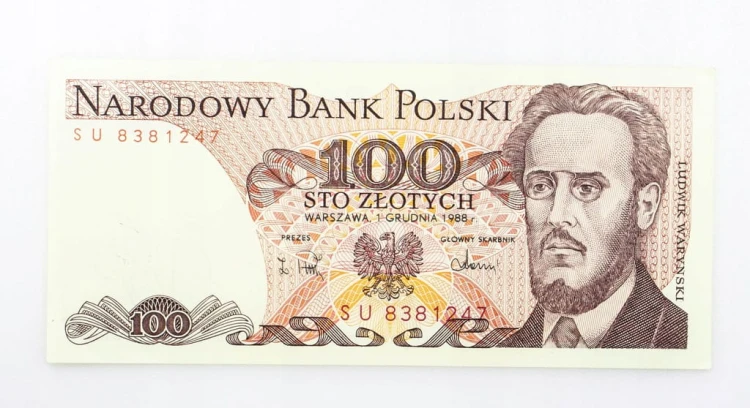 100 ZŁOTYCH 1988 ROK s. SU st. 1-