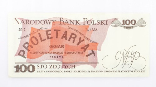 100 ZŁOTYCH 1988 ROK s. SU st. 1-