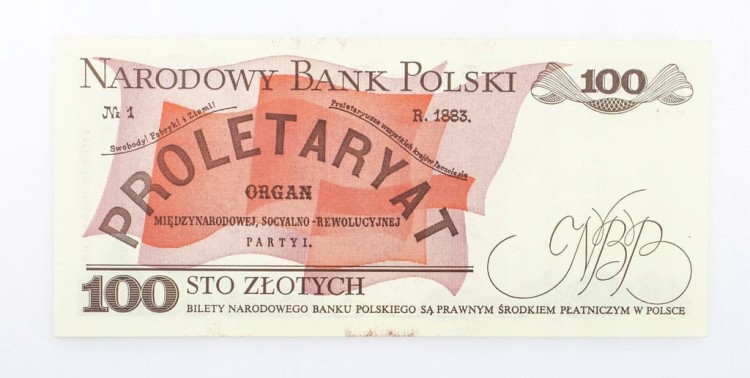 100 ZŁOTYCH 1986 ROK s. SN st. 1