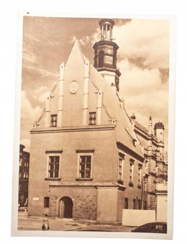 POZNAŃ -RYNEK, RATUSZ, BUDYNEK WAGI MIEJSKIEJ l.50