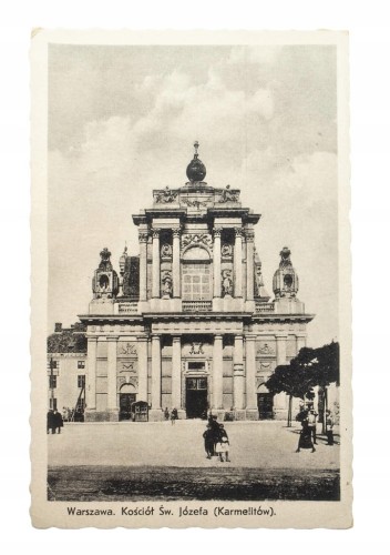 WARSZAWA - KOŚCIÓŁ ŚW. JÓZEFA (KARMELITÓW) l.20/30