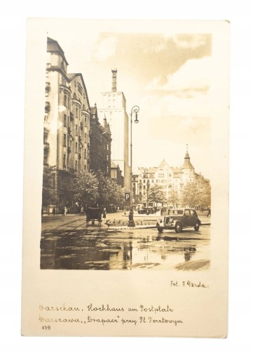 WARSZAWA - DRAPACZ PRZY PL. POCZTOWYM l. 30/40