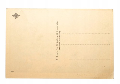 KOSÓW - WIDOK Z ZAMKOWEJ GÓRY 1932