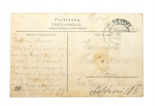 KRAKÓW - KOŚCIÓŁ NPM OD STRONY SUKIENNIC 1907