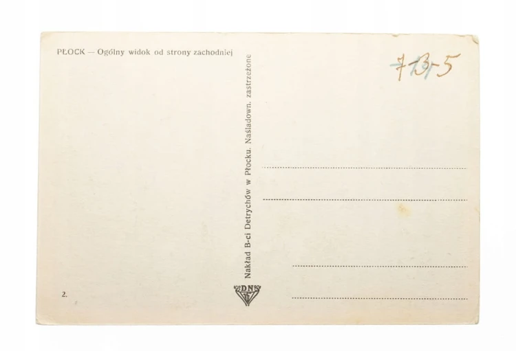 PŁOCK - OGÓLNY WIDOK OD STRONY ZACHODNIEJ l. 20