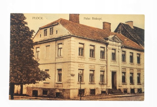 PŁOCK - PAŁAC BISKUPI pocz. XX w.