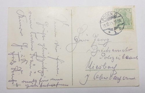POZNAŃ WIDOK OGÓLNY ZAMEK CESARSKI 1911