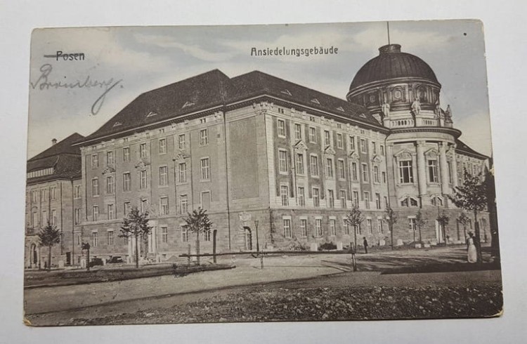 POZNAŃ Budynek Komisji Kolonizacyjnej 1909