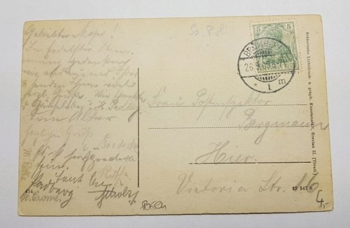 POZNAŃ Budynek Komisji Kolonizacyjnej 1909