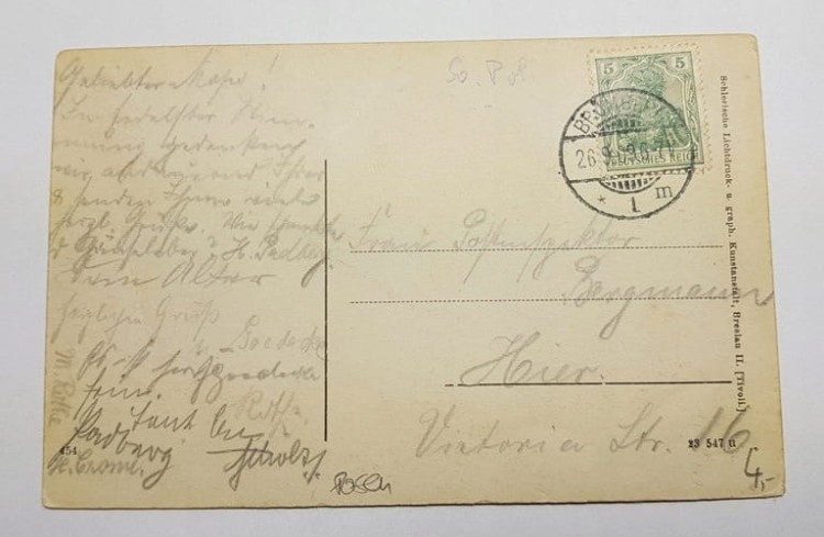 POZNAŃ Budynek Komisji Kolonizacyjnej 1909