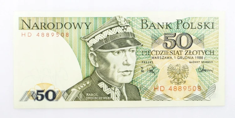 50 ZŁOTYCH 1988 ROK s. HD st. 1