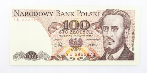 100 ZŁOTYCH 1988 ROK s. SU st. 1