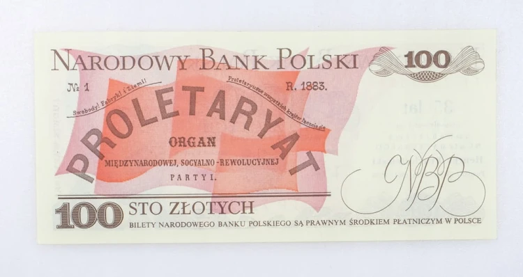 100 ZŁOTYCH 1988 ROK s. TP st. 1