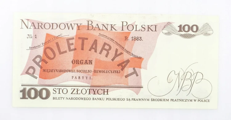 100 ZŁOTYCH 1988 ROK s. TD st. 1