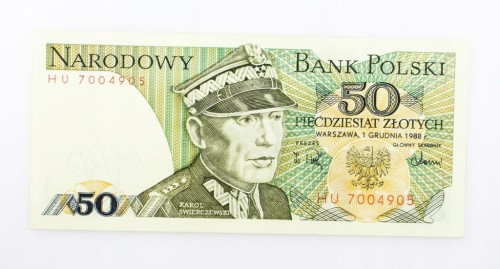 50 ZŁOTYCH 1988 ROK s. HU st. 1-