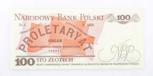 100 ZŁOTYCH 1988 ROK s. TH st. 1