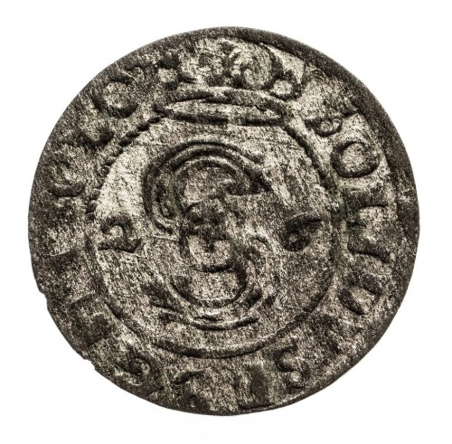 Zygmunt III Waza 1587-1632, szeląg 1626,Bydgoszcz.