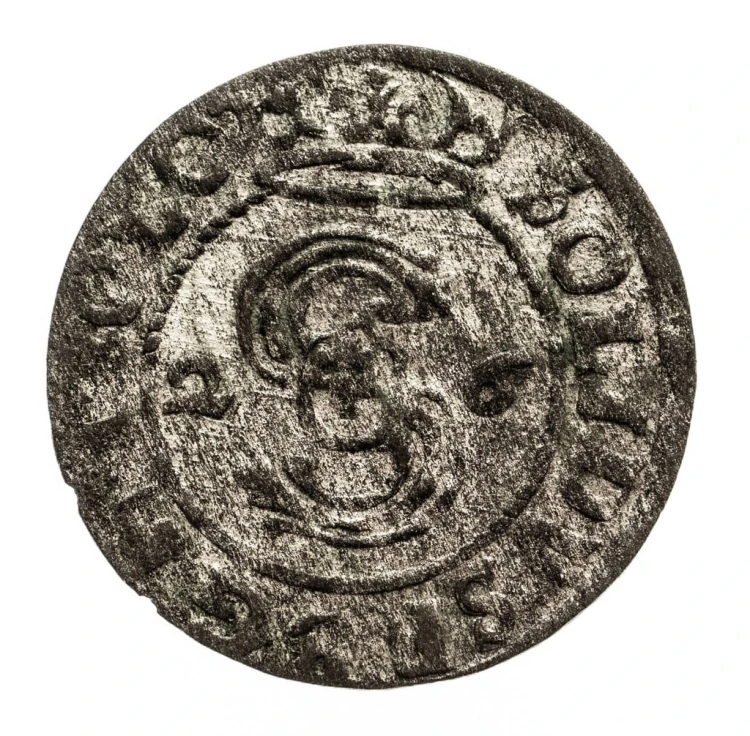 Zygmunt III Waza 1587-1632, szeląg 1626,Bydgoszcz.